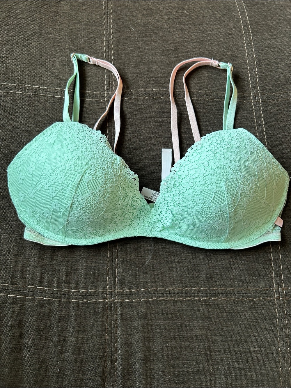 Victoria’s Secret Lace Push-Up Bra - Mint